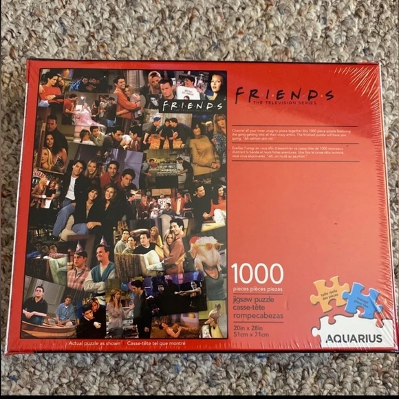 Sealed Friends TV series, 1000 pcs, jigsaw puzzle, 20”x 28” - Picture 3 of 3